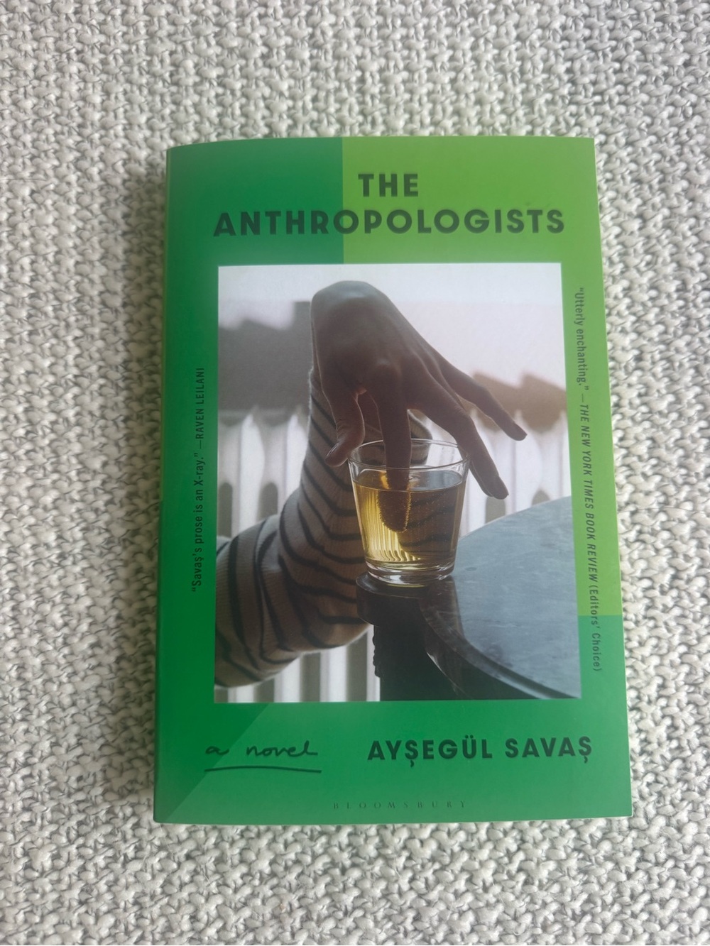 The Anthropologists by Aysegul Savas - Bright Green Paperback